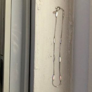 Silver/metal in color necklace